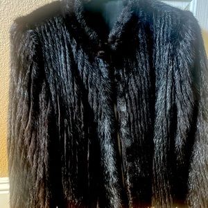 Black Mink Coat